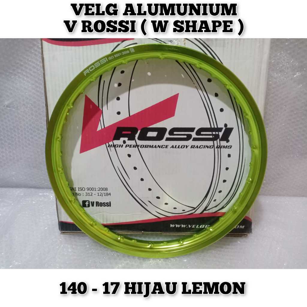 Velg jari jari ring 17 VRossi WM Shape Hijau Ungu