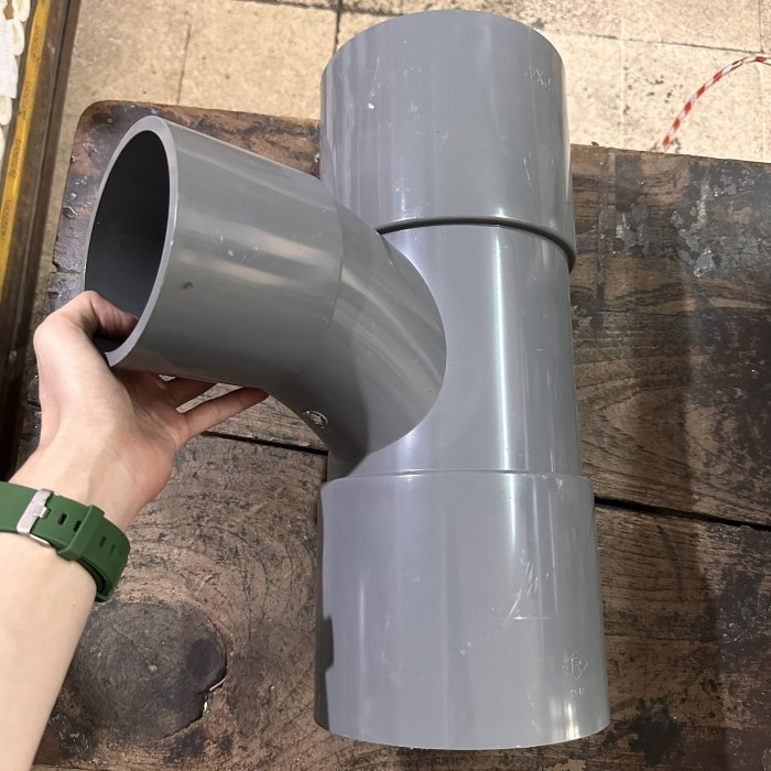 RUCIKA AW TY 6" 90 DERAJAT - TEE Y RUCIKA 90 derajat 6" inch AW 6x6 TEBAL LARGE RADIUS T Y TY