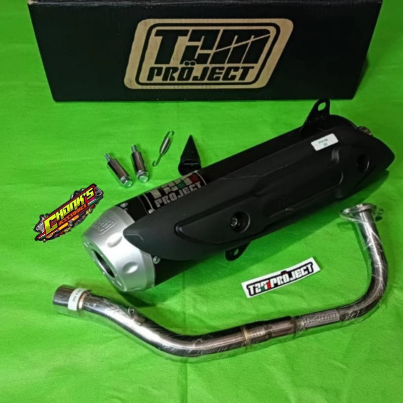 KNALPOT TZM PROJECT RACING PCX LOKAL 150 / KNALPOT TZM RACING PCX 150 / KNALPOT TZM PCX