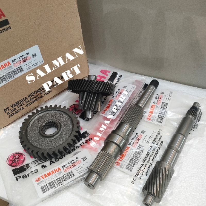 Gigi Rasio Set 4Pcs Yamaha Nmax 2DP Gigi Gardan Nmax Gear Rasio Nmax Ori