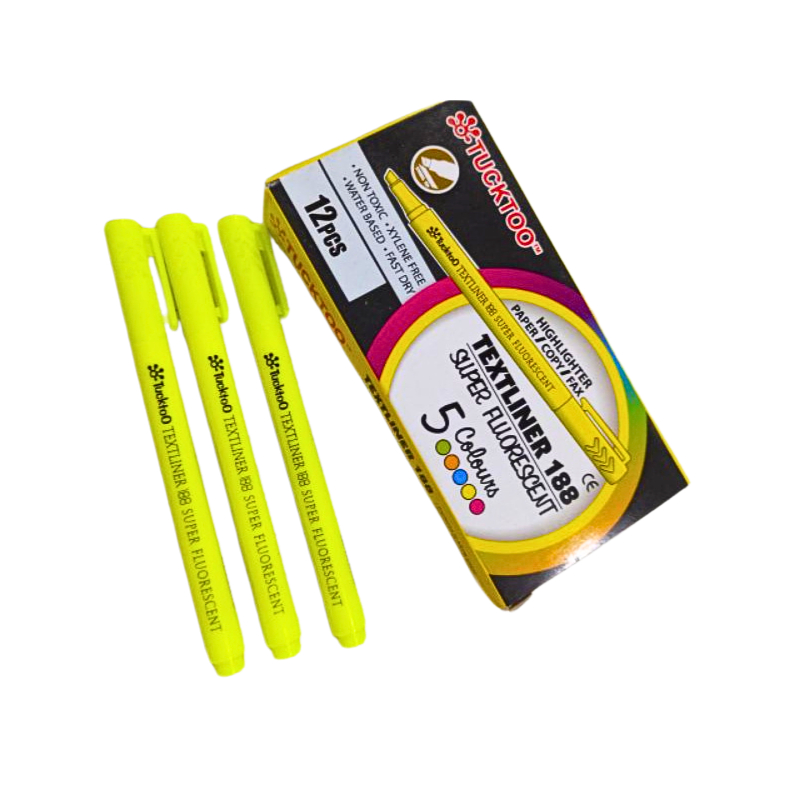 Stabilo TUCKTOO Texliner 188 Super Fluorescent Kuning (012004)