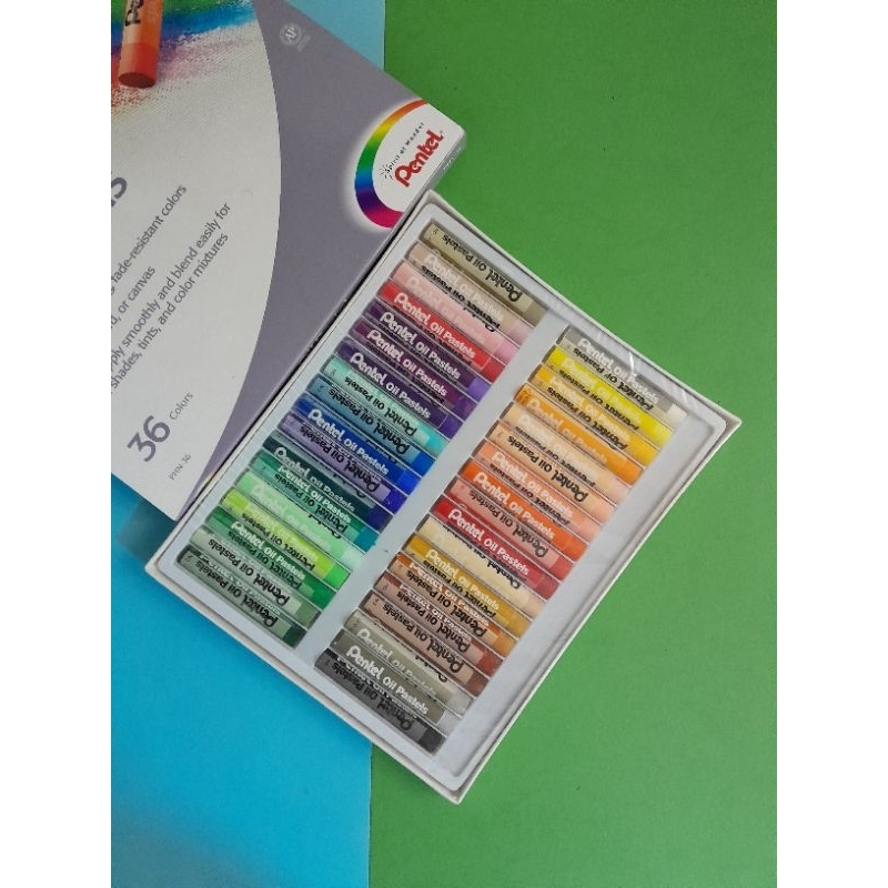 

oil pastels PENTEL 36 warna