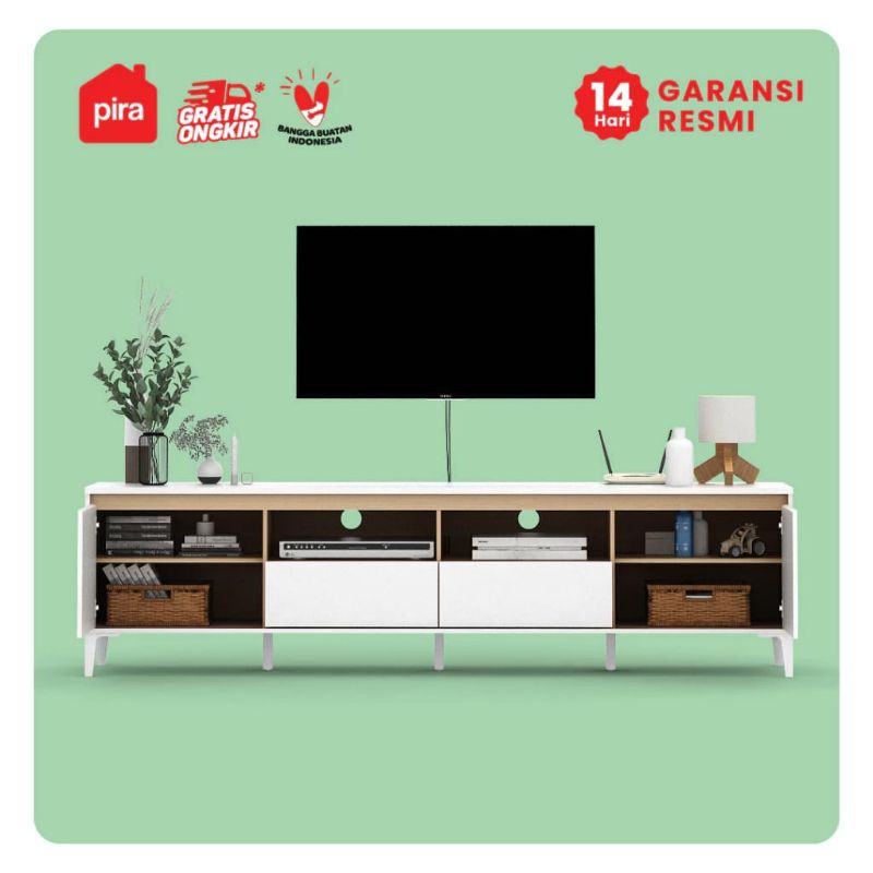 MEJA TV RUANG TAMU ELEGAN RAK TV MINIMALIS BUFET TV MODERN RAK TV ORI