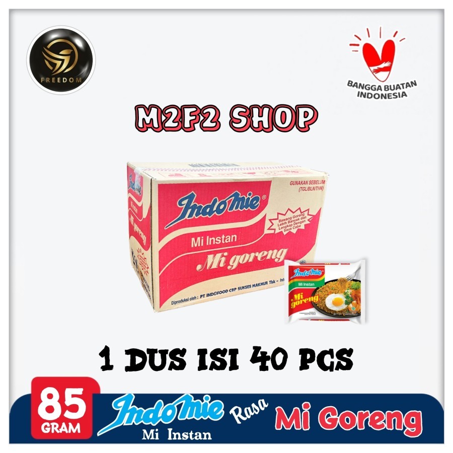 

Indomie Mie Instant Goreng Rasa Mi Goreng Spesial Plus | Bag - 85 gr (Kemasan Karton)