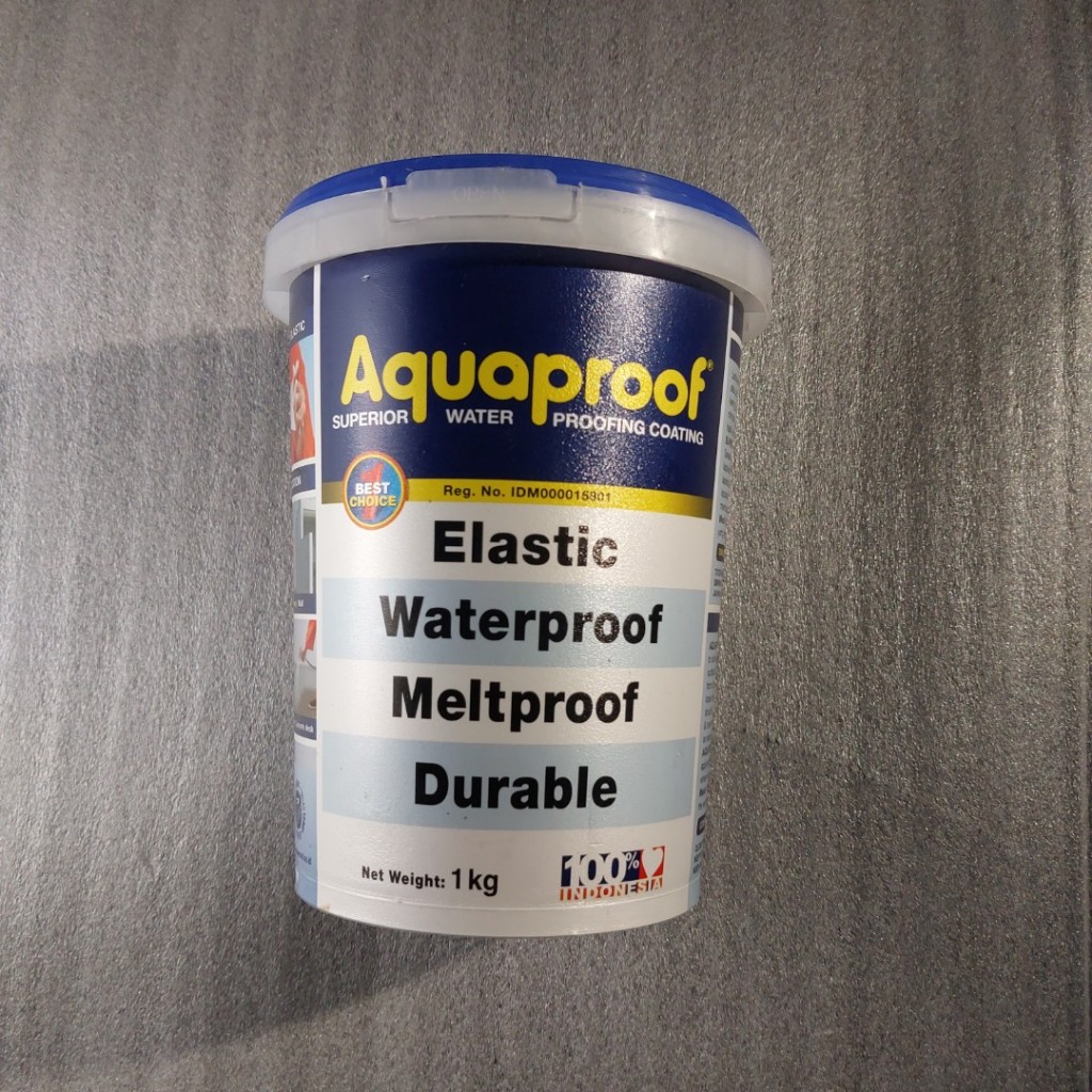 Aquaproot Cat Tembok 1 Kg Abu - abu