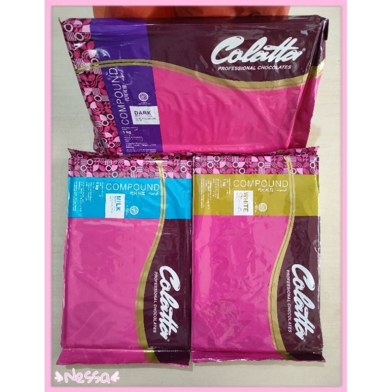 

Coklat Colatta Dark Compound 1kg / Coklat Batang 1kg