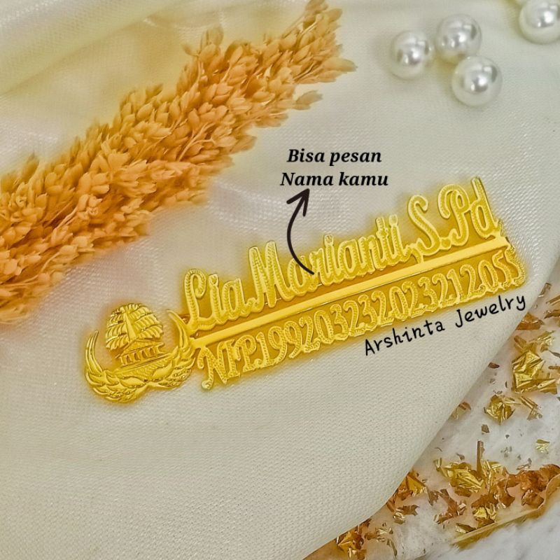 Bros NIP custom nama Bros korpri custom nama