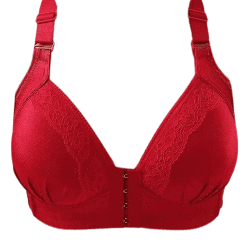 SEXYLADIES Bra big size wanita kaitan depan tanpa kawat size 36-46 cup C/D