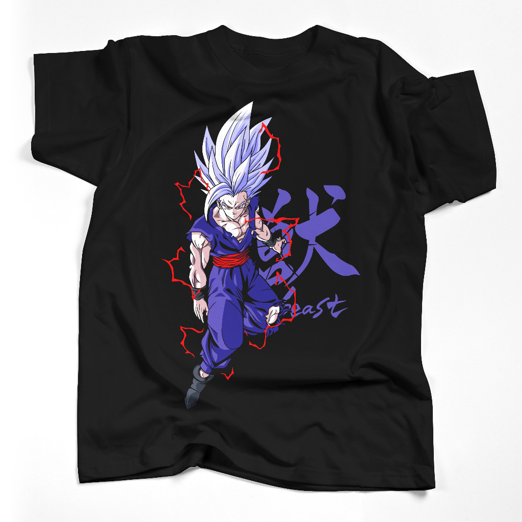 Kaos Anime dragonball super gohan beast