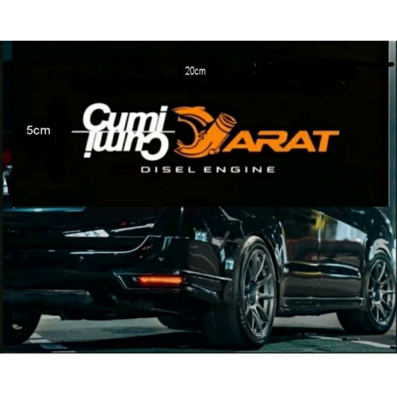 sticker kaca mobil cumi cumi darat.stiker mobil cumi cumi darat.