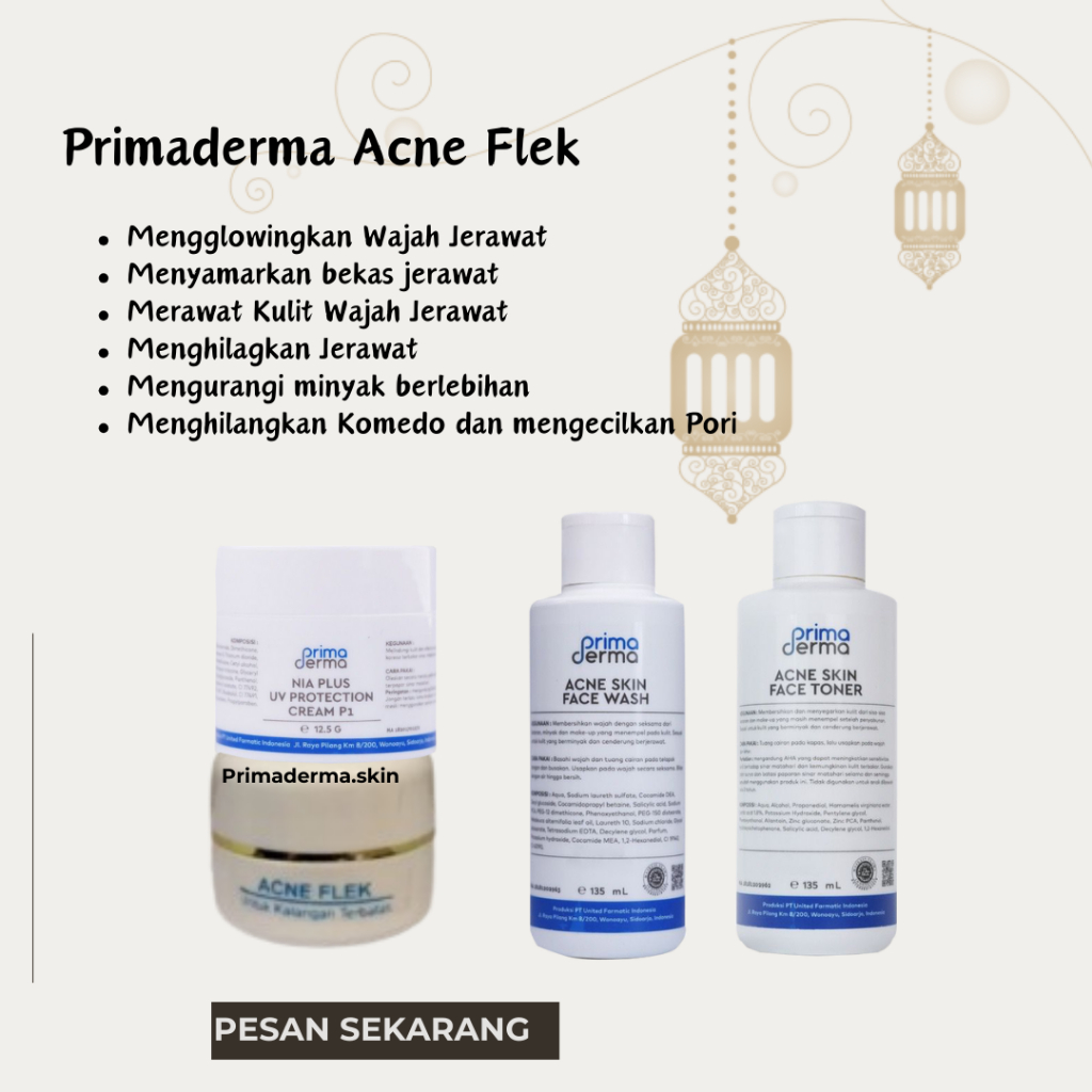 PRIMADERMA - Paket Acne Flek