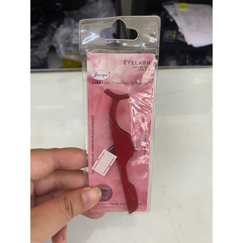 junya eyelash pinset lengkung