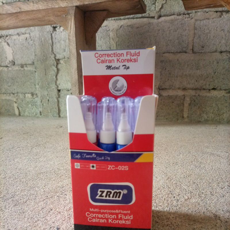 

ZRM corrcction fluid (Tip Ex)