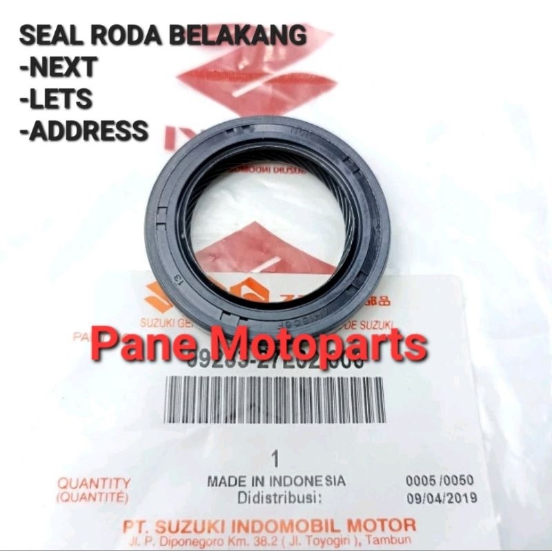 SEAL SIL AS RODA BELAKANG NEXT LETS ADDRESS NEX ORIGINAL SGP 09283-27L02-000