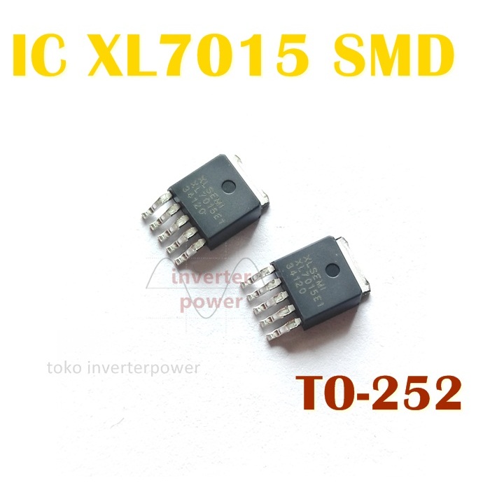 XL7015E1 T0252-5L XLSEMI step down DC-DC converter ic 5pin smd to252