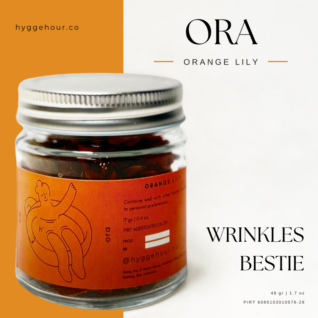 

Hygge Hour / Ora - Orange Lily / Dried Flower Tea / Teh Bunga Kering