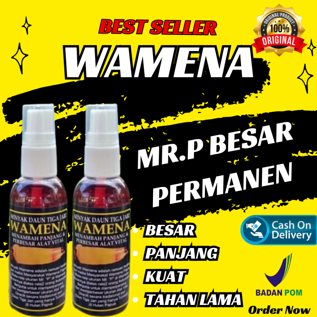 Minyak pembesar kelamin alat vital pria obat pembesar alat vital laki laki mr.p MINYAK WAMENA OIL