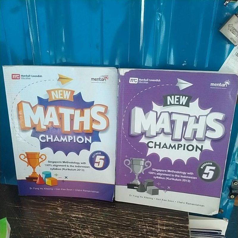 NEW MATHS CHAMPION 5 TEXTBOOK-WORKBOOK
