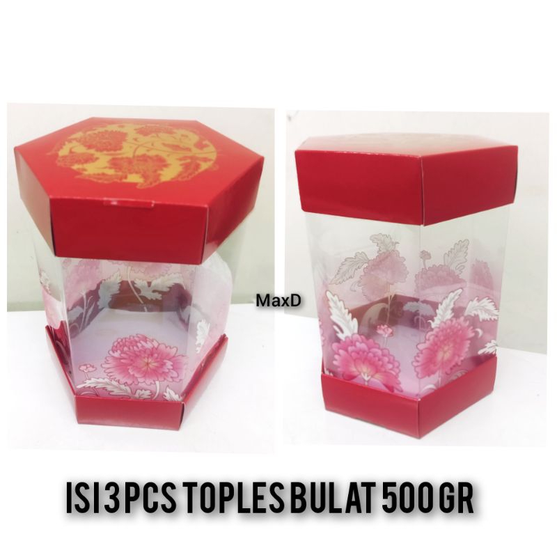 

Box Hampers Im Hexa Peony 1 Pcs