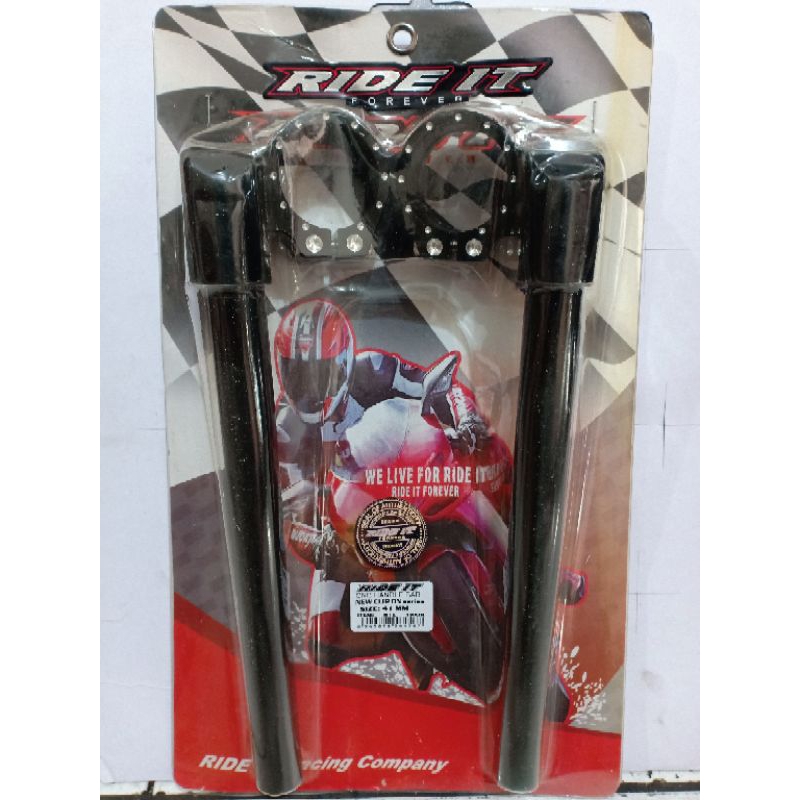 Stang Jepit Ride it  Vixion /Ninja r /rr/ Ninja 250 Yamaha Byson Satria FU CNC