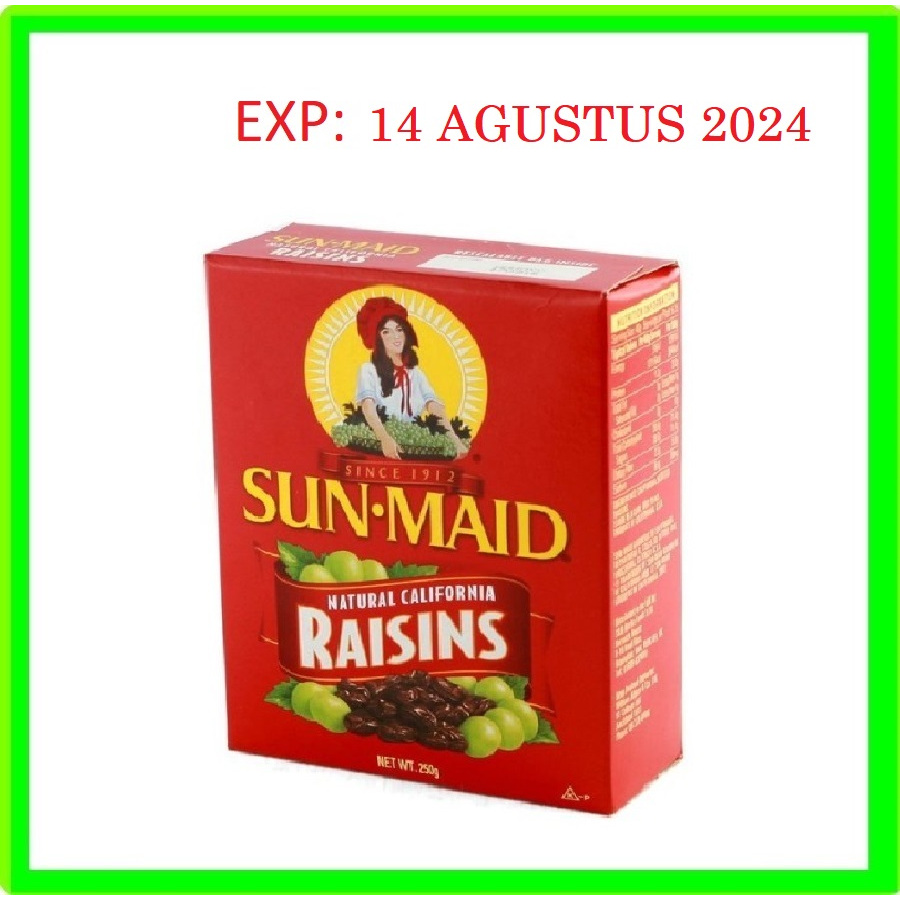 

Sunmaid Raisin California / Raisins Kismis California 250gr