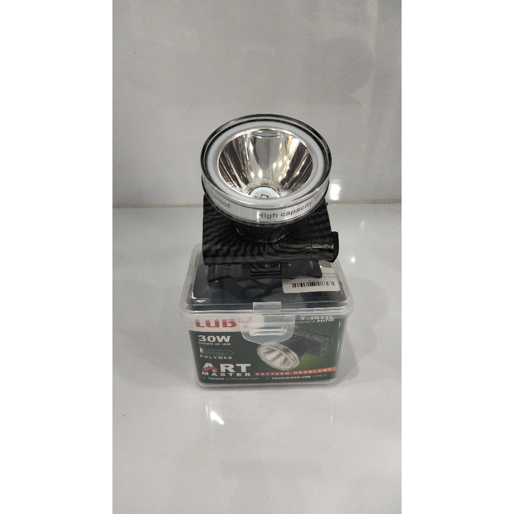 SENTER KEPALA LUBY L-1911 CAHAYA PUTIH