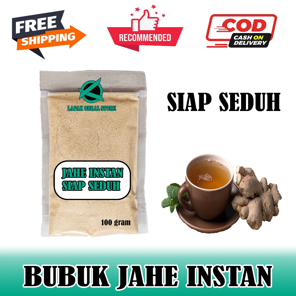 

JAHE INSTAN / BUBUK JAHE INSTAN SIAP SEDUH 100 gram / BUBUK JAHE / JAHE SIAP SEDUH