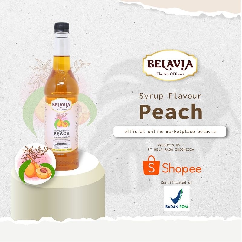 

Peach Syrup Belavia