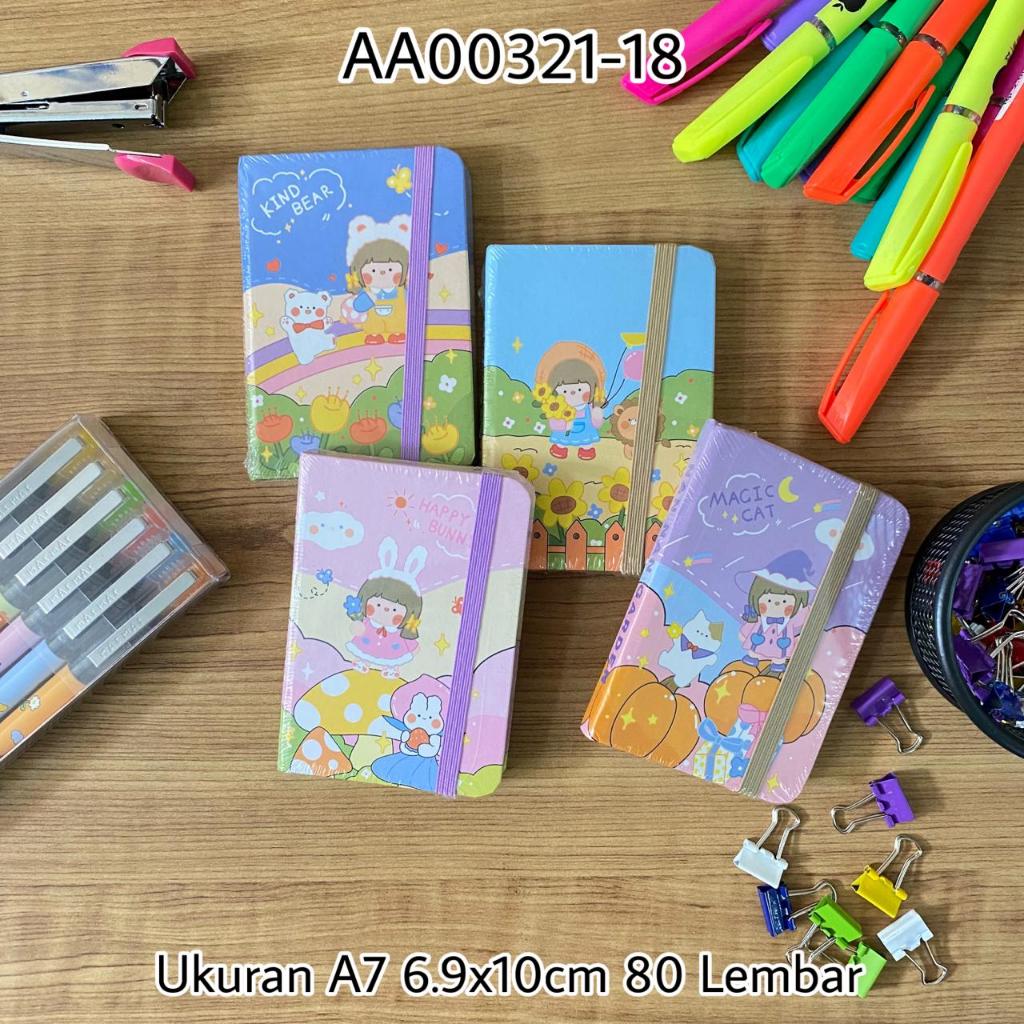 

MEMO AA00321-18 A7-80 LUCU UKURAN A7- NOTEBOOK DIARY BUKU CATATAN