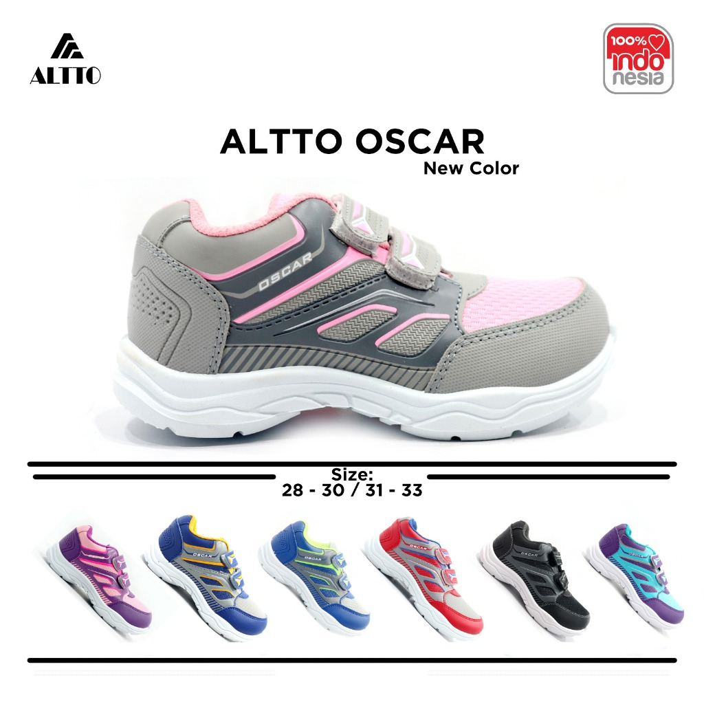 ALTTO OSCAR NEW COLOR 28-33- SEPATU ANAK -  ALTTO COWOK CEWEK