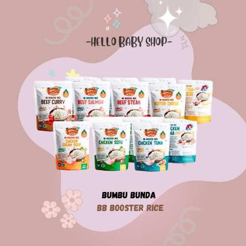 

BUMBU BUNDA BB BOOSTER RICE MPASI 200GR