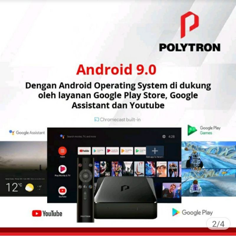 Android Box Smart STREAMING MolaTV Polytron