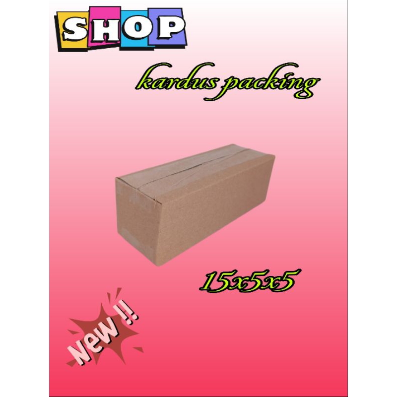 

kardus polos UK 15x5x5 kardus packing kardus kecil kardus besar