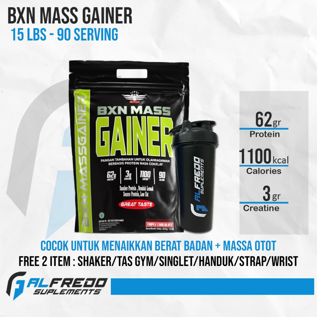 BXN Nutrition Xtreme Mass Gainer 15 Lbs NOT Serious Mass