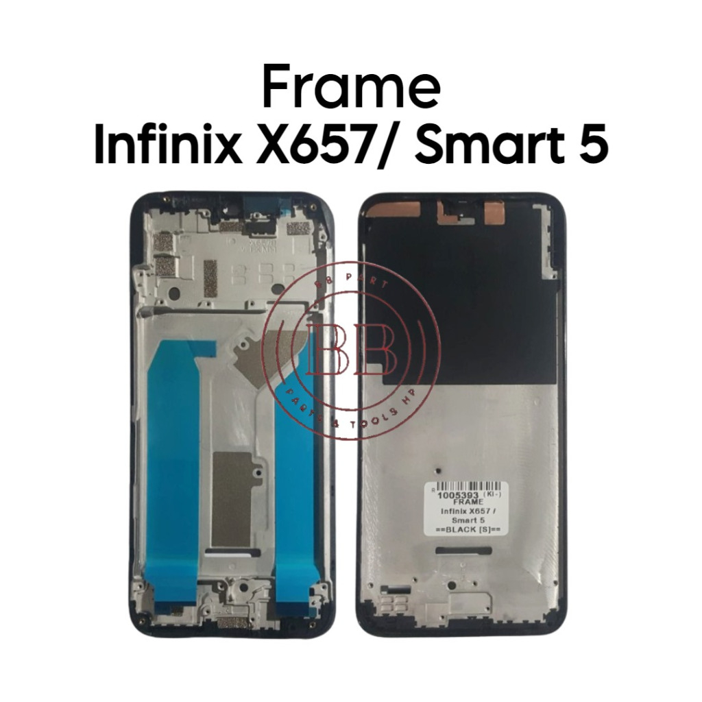 Frame Tulang Tengah Infinix X657 / Smart 5 / X657 / X657C / MZ--X657C / MZ-X657B - Dudukan Mesin & L