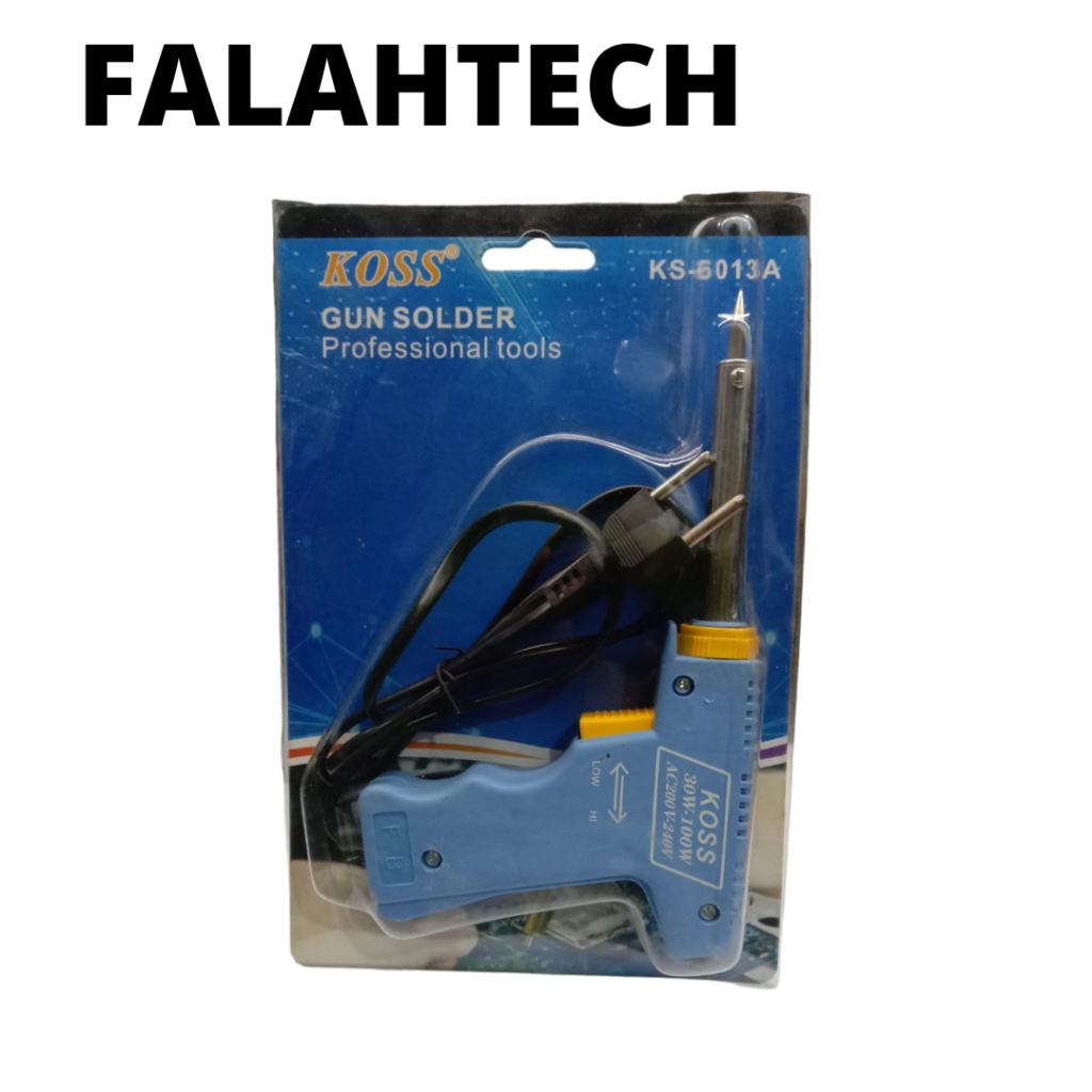 SOLDER TEMBAK 30W-100W KS-6013A SOLDER PISTOL BIRU