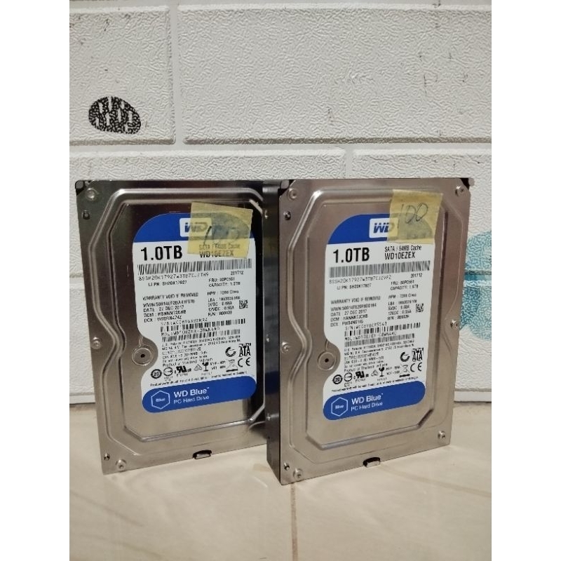 Harddisk komputer PC cctv WD Blue 1tb bekas siap pakai