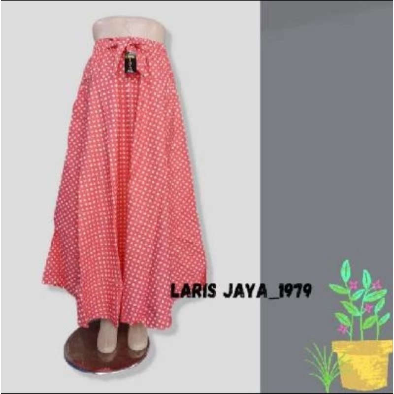 ROK PAYUNG POLOS PANJANG KLOK