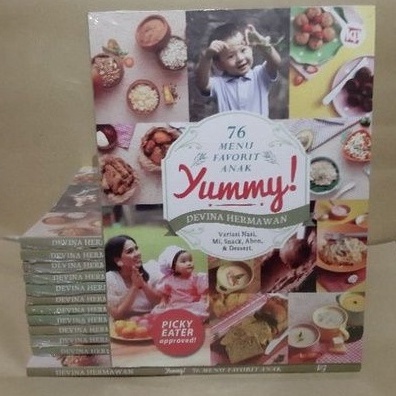 KODE B1L7 Buku Yummy 76 Menu Favorit Anak Devina Hermawan