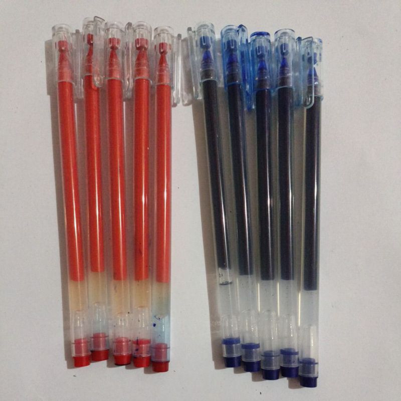

Pulpen Tinta Biru dan Merah