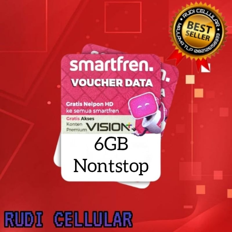SMARTFREN 6GB NONSTOP