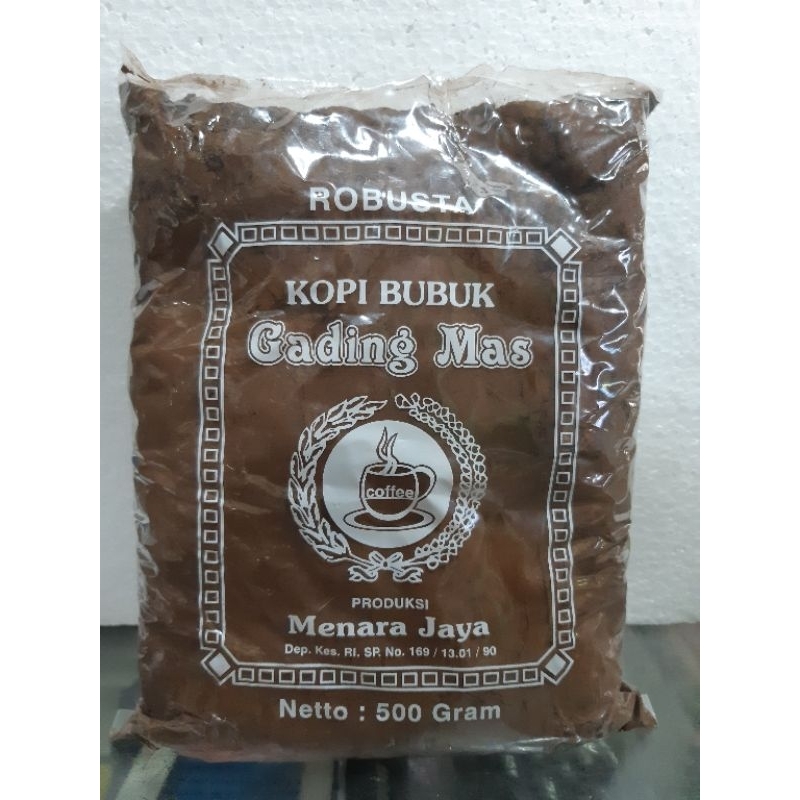 

Kopi bubuk gading mas 500g