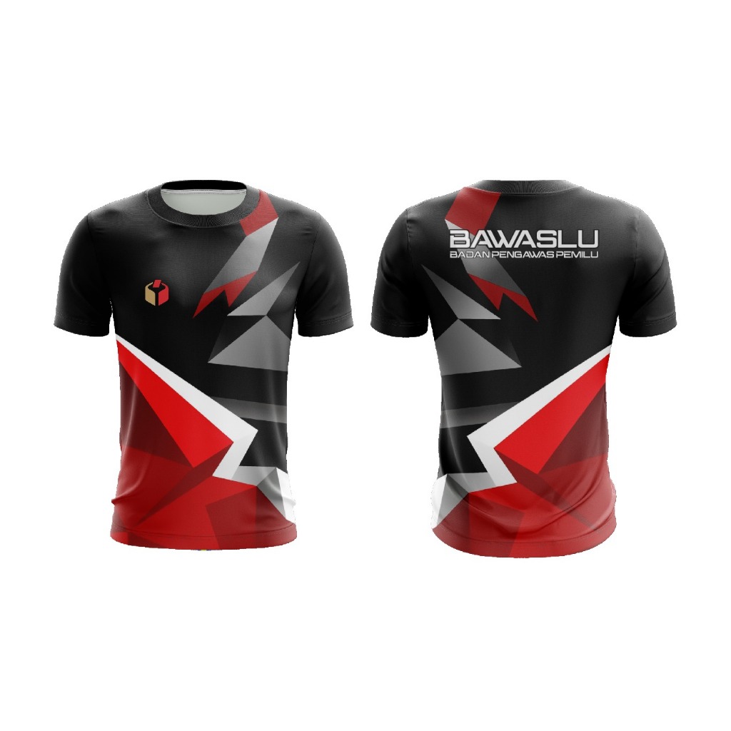 Kaos Jersey Fullprint Bawaslu Keren