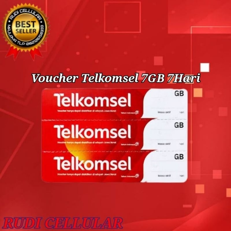 TELKOMSEL 7GB 7 HARI