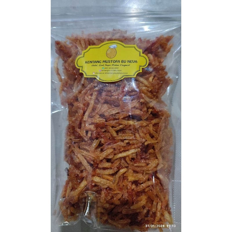 

KENTANG MUSTOFA PREMIUM 500GR ( TANPA MSG,PENGAWET,KAPUR SIRIR)