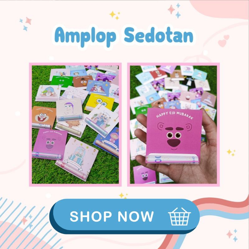 Amplop Sedotan / Amplop Lebaran / Amplop Lebaran Custom/ Amplop Custom