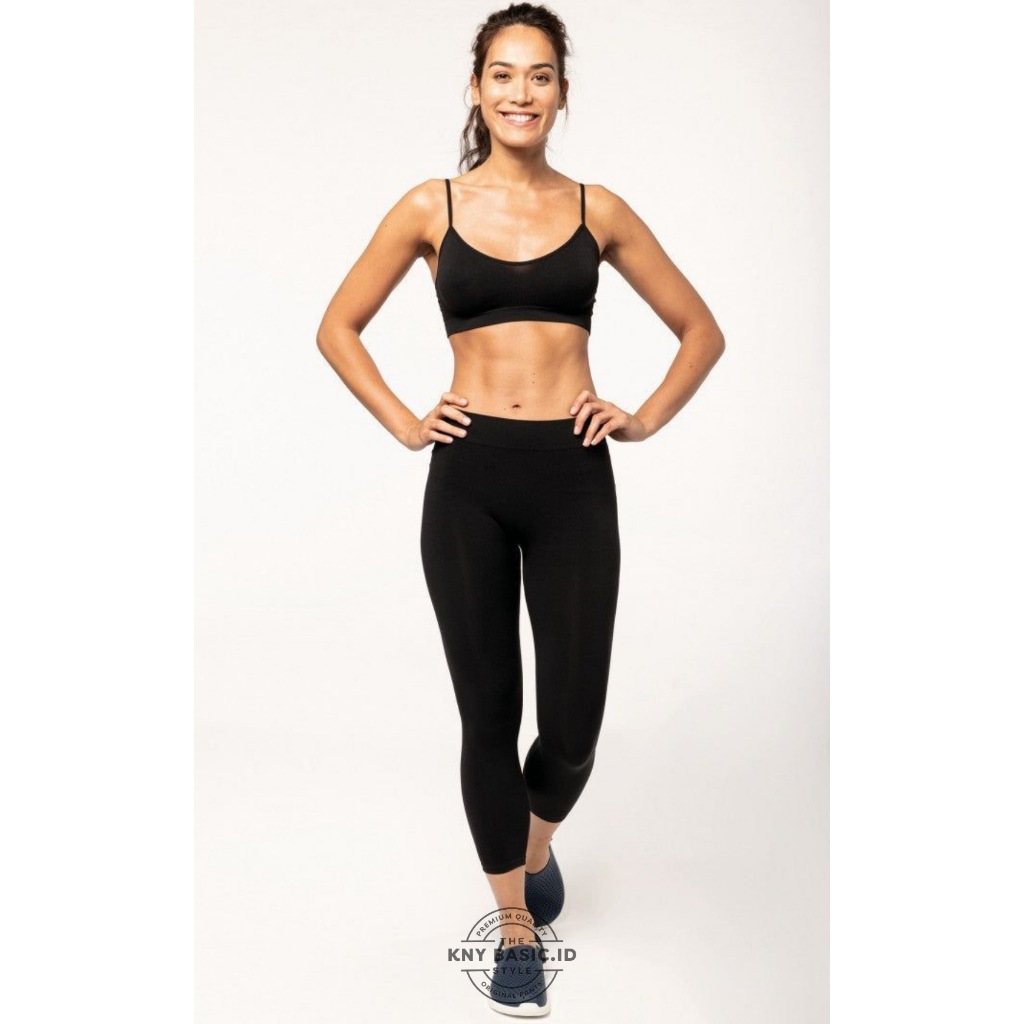 Legging 7/8 wanita import tebal KNYbasic.id