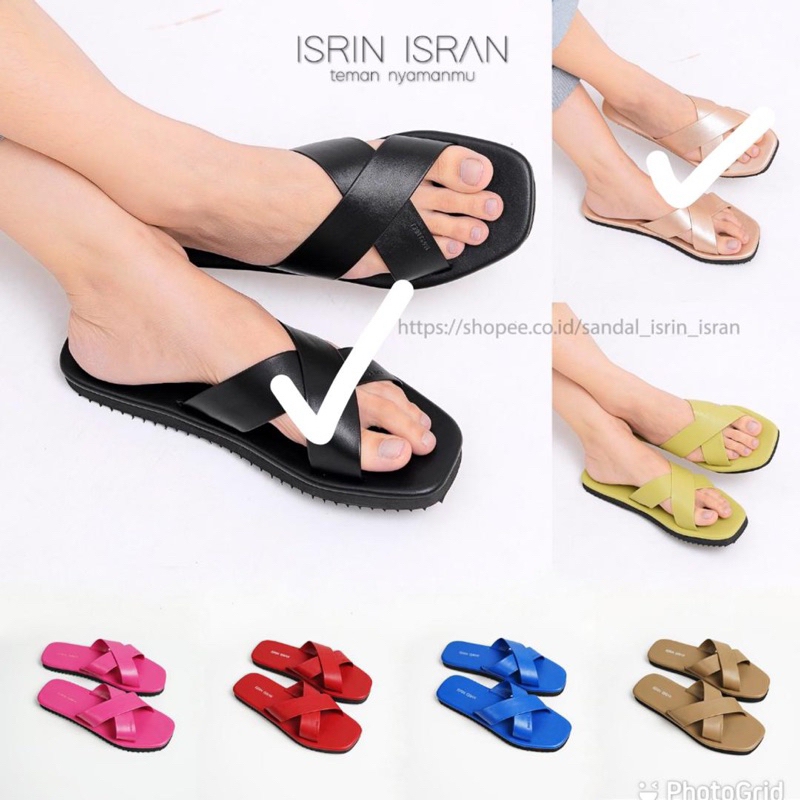 Costum Link Sandal isrin isran Grosir