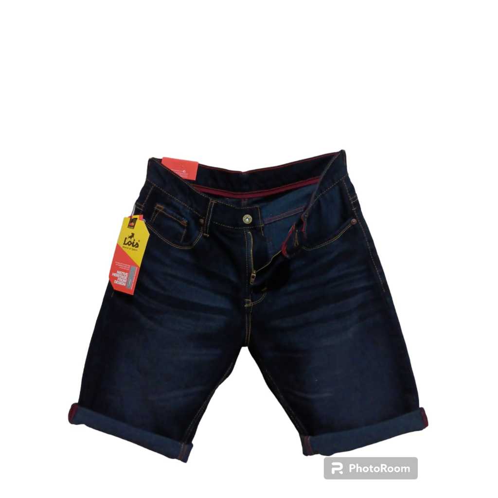 Celana Pendek Pria Jeans Lois / Celana Jeans Pendek Pria Original 100% Lois Model Terbaru