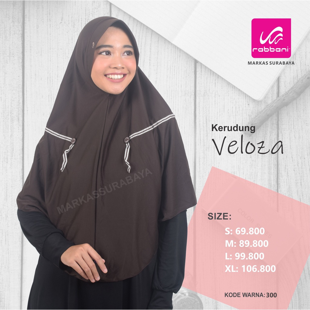CUCI GUDANG JILBAB RABBANI VELOZA